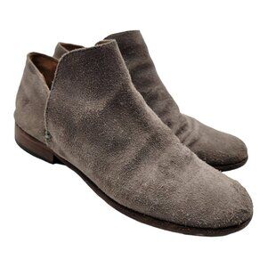 Frye Shoes Women's Size 10 Gray Elyssa Suede Leather Shootie Ankle Booties